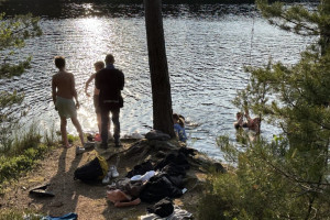 Avslutning med bad